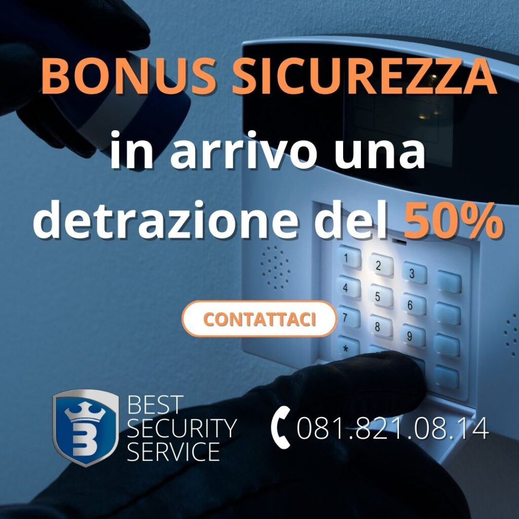 Bonus sicurezza, in arrivo una detrazione del 50%